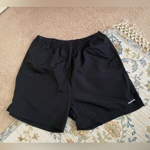 Vintage Reebok Athletic Shorts Black Size XL